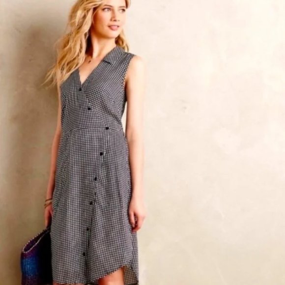 TYLHO Gingham Print Dress Small - Picture 2 of 13